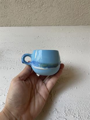 Venüs Kulpsuz El yapımı Kahve Bardağı / Küçük Boy