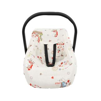  Mordesign Bebek Puset Çarşafı, %100 Pamuklu Ranforce Kumaş, Animal Seri 