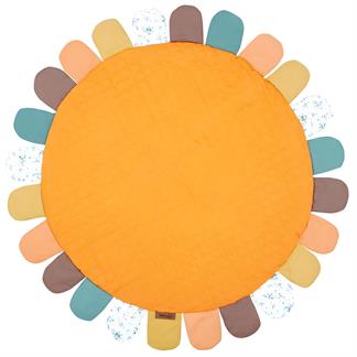 Bebek/Çocuk Oyun Halısı, Yenidoğan Emekleme Pedi, Aktivite Matı, Çok Amaçlı Minder Turuncu