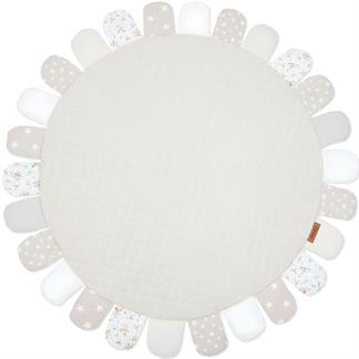 Bebek/Çocuk Oyun Halısı, Yenidoğan Emekleme Pedi, Aktivite Matı, Çok Amaçlı Minder Krem 