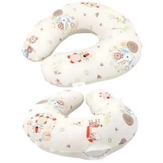 Çift Taraflı Emzirme Yastığı /bebek Destek Minderi, Hamile Yastığı, Pamuklu Kumaş, Animal Serisi