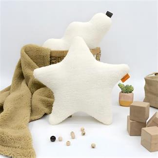 Dekoratif Peluş Yastık, Teddy Kumaş Yastık, Süper Kabarık Yıldız Yastık, Yıldız Morteddy Serisi