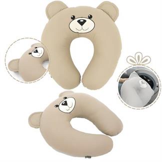 Emzirme Yastığı Bebek Destek Minderi Hamile Yastığı Pamuk Kumaş Morbear Serisi