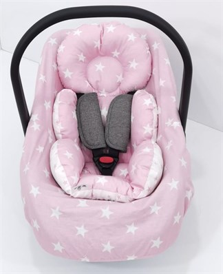 Mordesign Yıldız Puset Minderi  Pembe