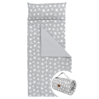 Taşınabilir Uyku Yatak Seti, Çocuk için Taşınabilir Yatak, Uyku Seti Tilki desen Travel Serisi