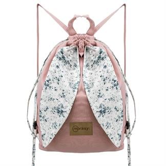 Tavşan Çocuk Sırt Çantası: Kreş/Anasınıfı İçin Pamuk Kumaş Çanta, Sevimli Bunny Bag Pembe  