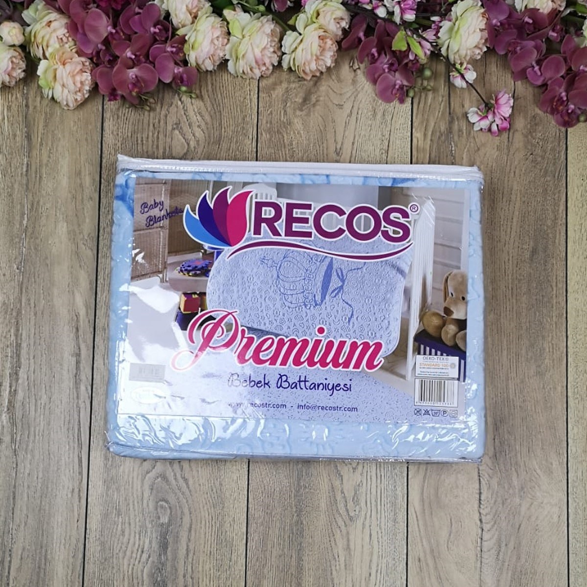 Recos Premium Taçlı Lüks Battaniye