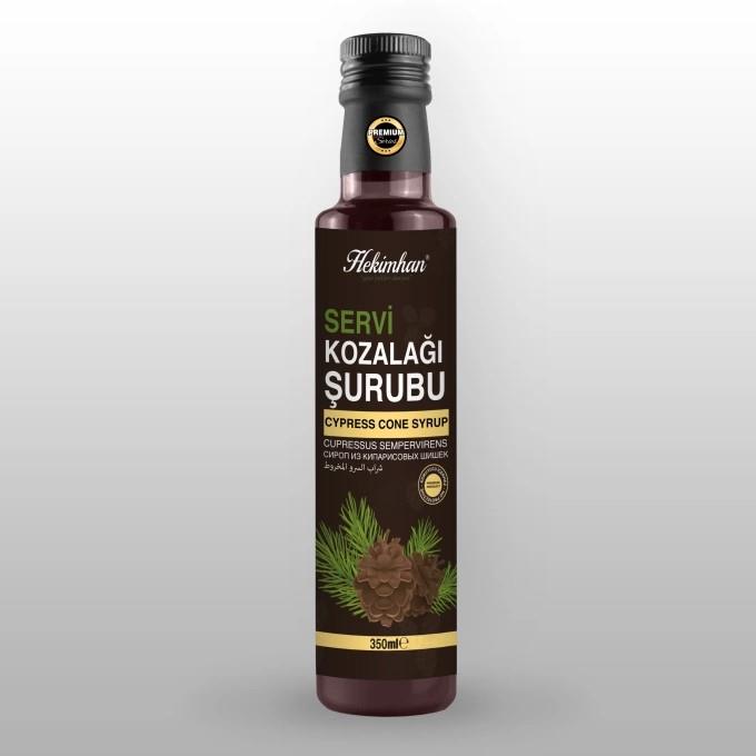 ÇAM Kozalağı Şurubu / Pekmezi (Kekikli) 350gr