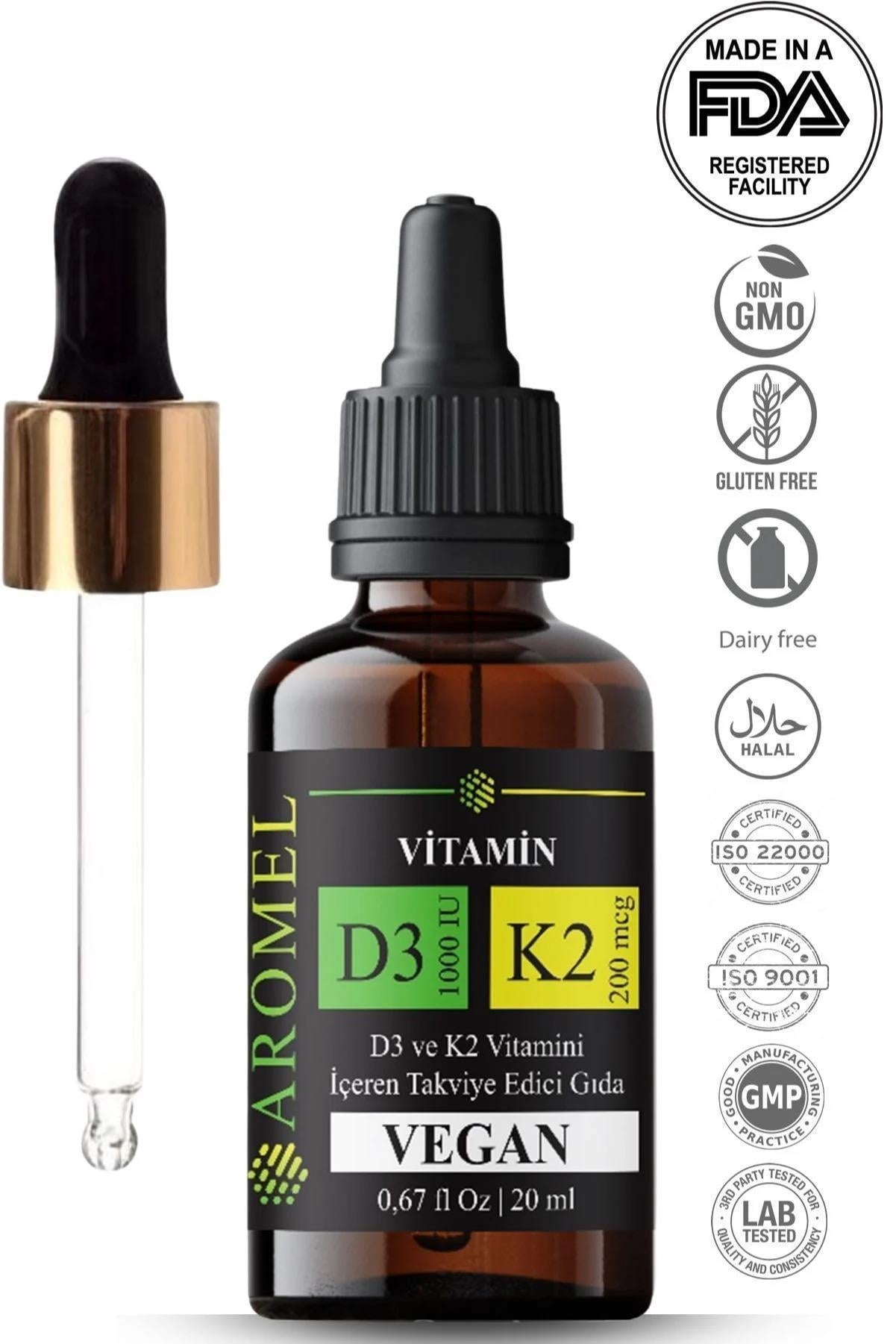 D3 K2 Vitamini Damlalıklı