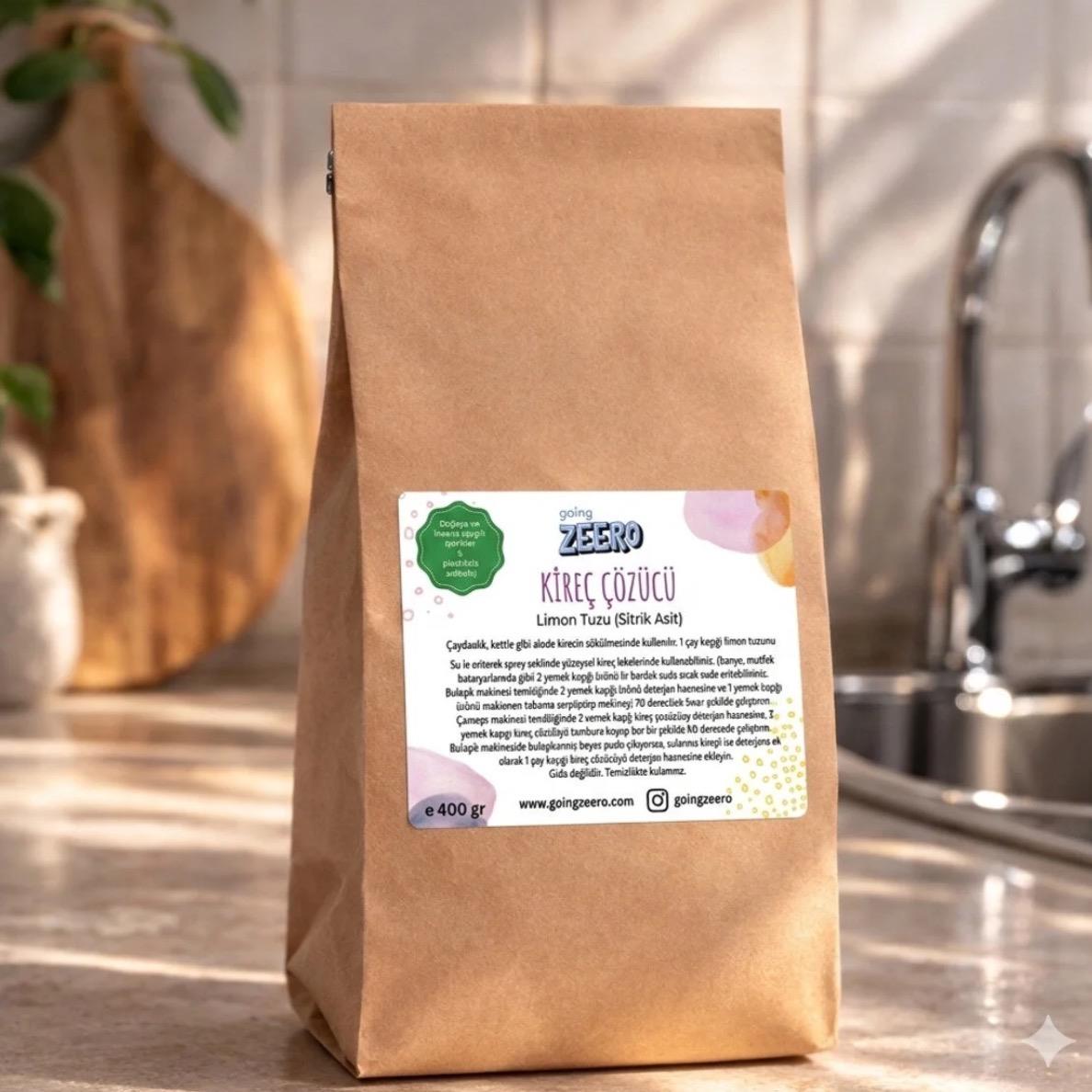 Kireç Çözücü & Bulaşık Makinesi Temizleyici Ekonomik Boy - 400 gr