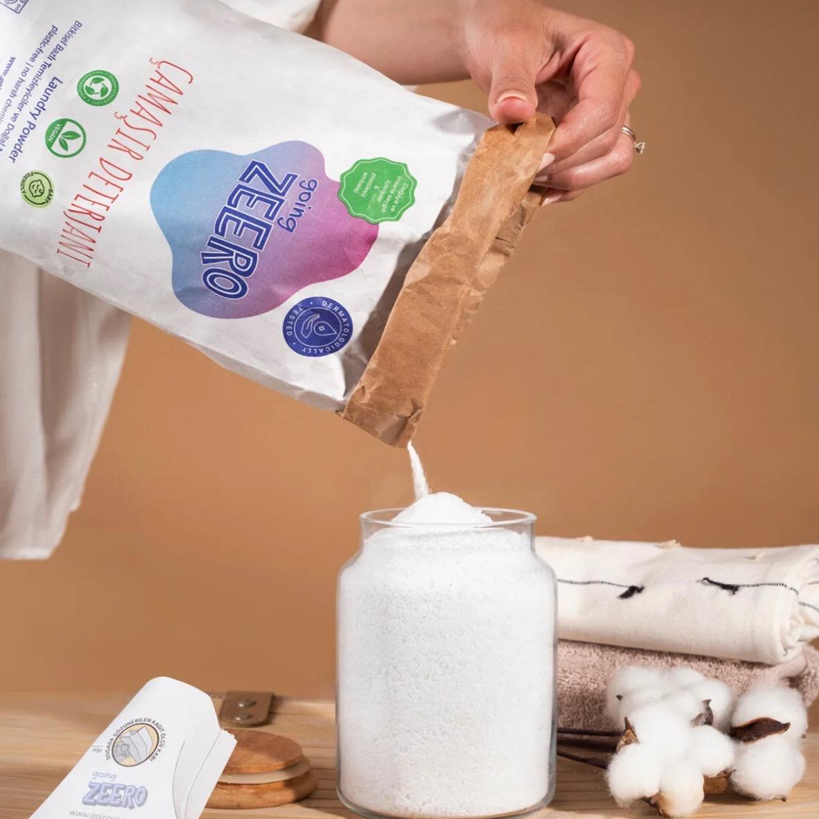 Doğal Konsantre Çamaşır Deterjanı - Bitkisel & Mineral Kaynaklı - 40 Yıkama