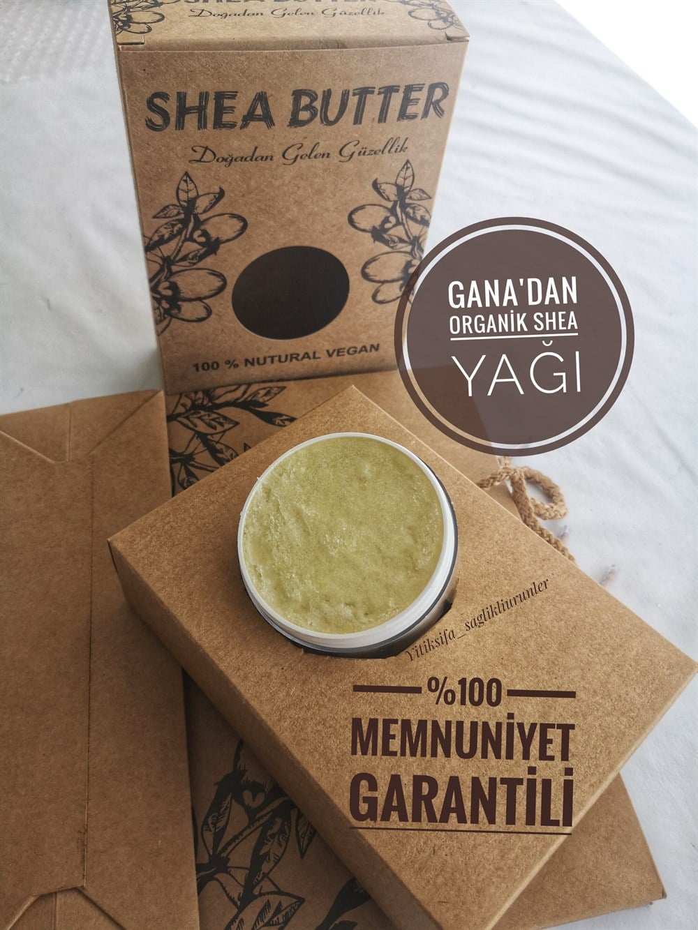 Shea Yağı Kremi - Organik(GANA) (50gr)