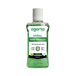 Agarta Ağız Bakım Suyu Nane Ferahlığı Alkolsüz 500 Ml