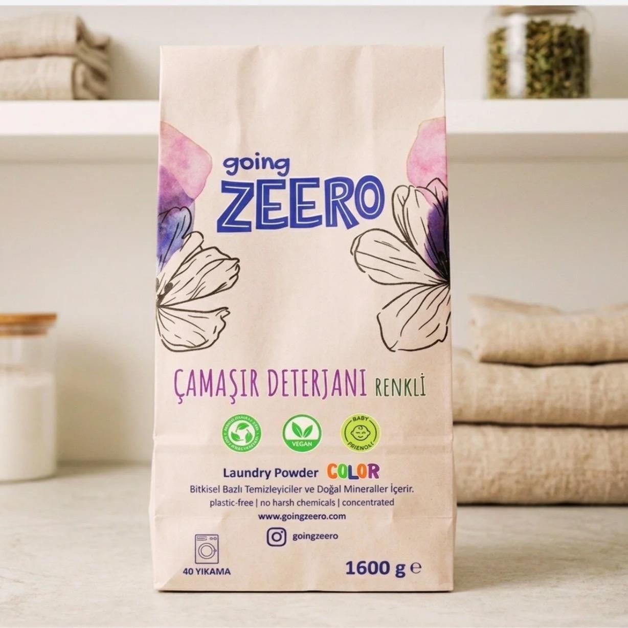 Renkli Çamaşırlar İçin Doğal Konsantre Çamaşır Deterjanı - Bitkisel & Mineral Kaynaklı - 40 Yıkama