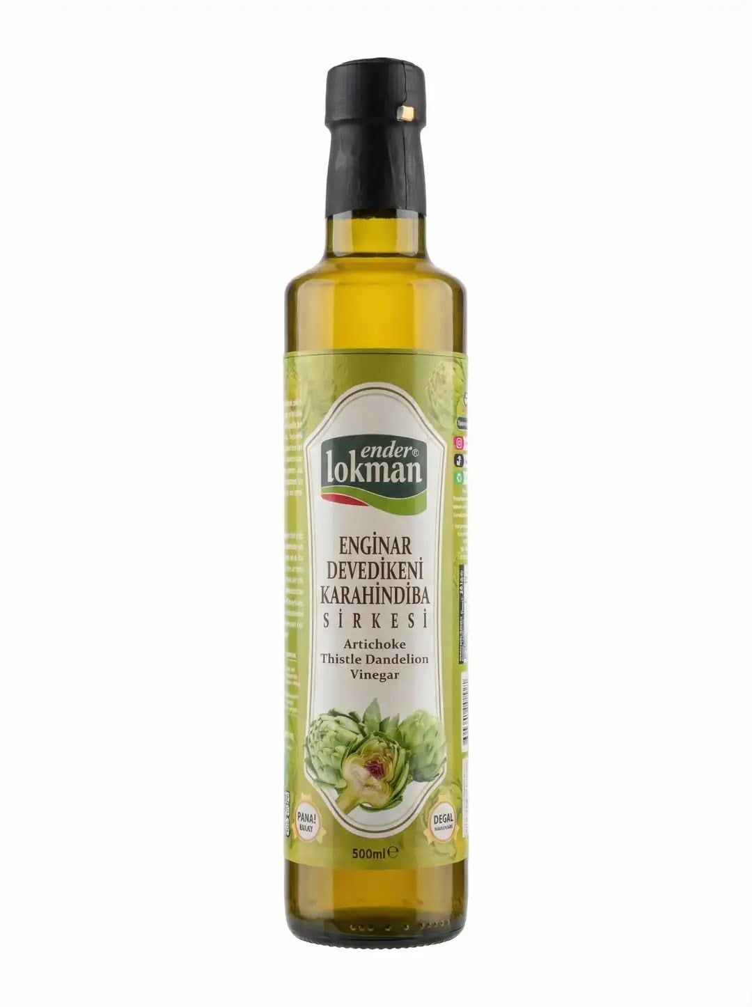Enginar Devedikeni Karahindiba Sirkesi 500 ml