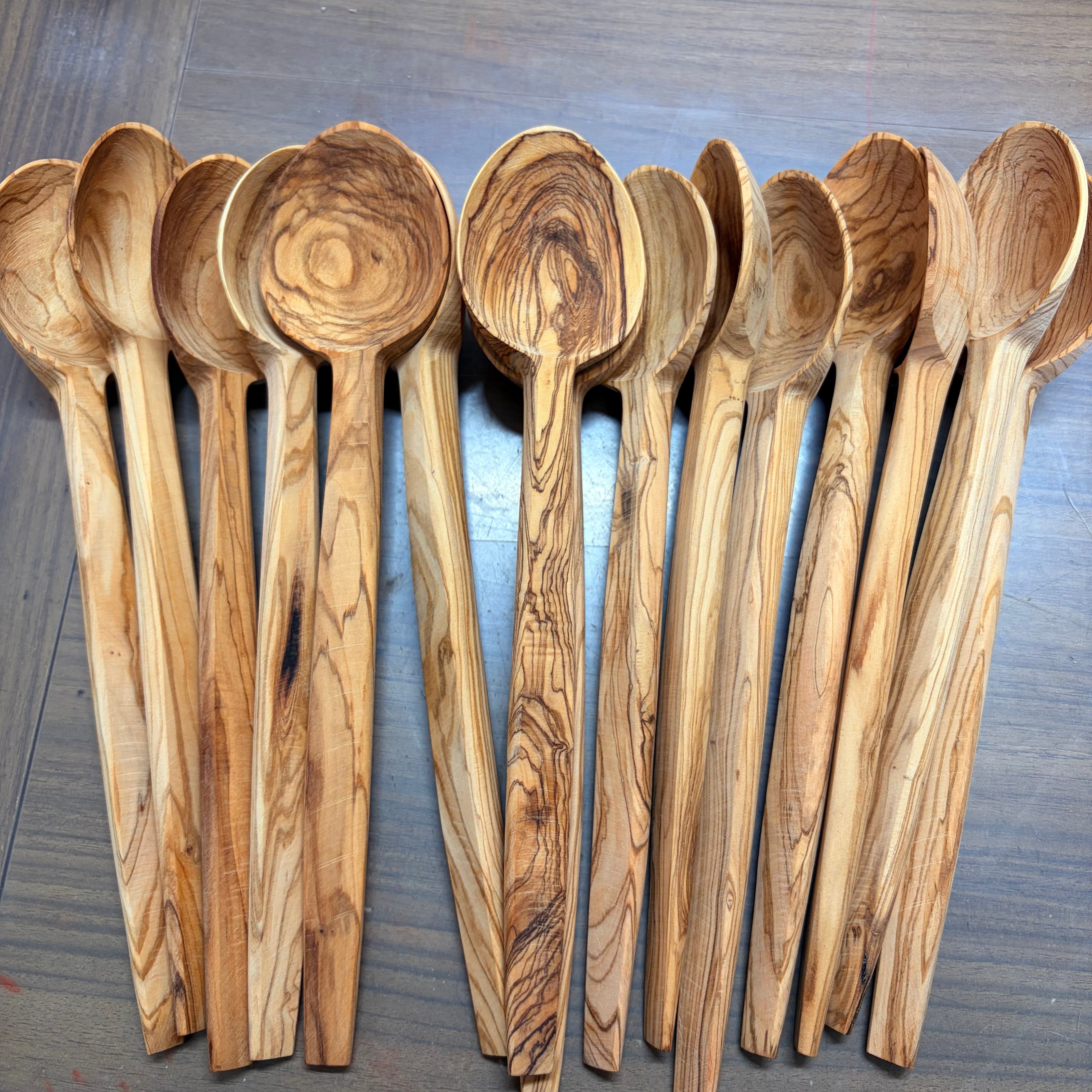 Zeytin Kaşık 29 Cm LÜKS (Karıştırma Kaşığı)