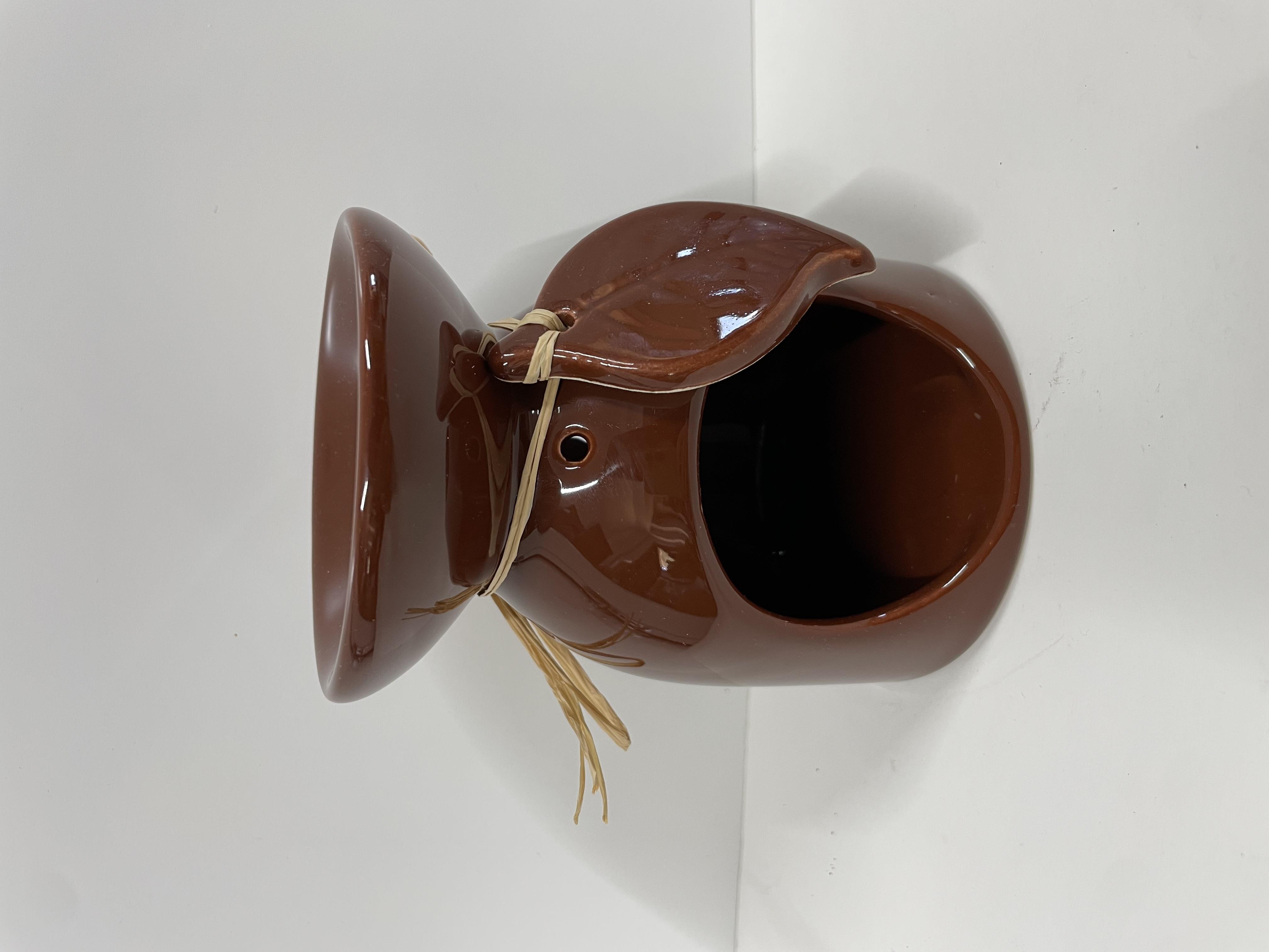 Buhurdanlık Seramik Açık Kahve