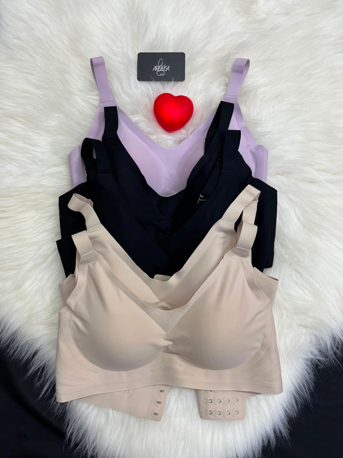 5 Adet Dolgulu Kopçalı İnce Askılı Lazer Kesim Bralet Set