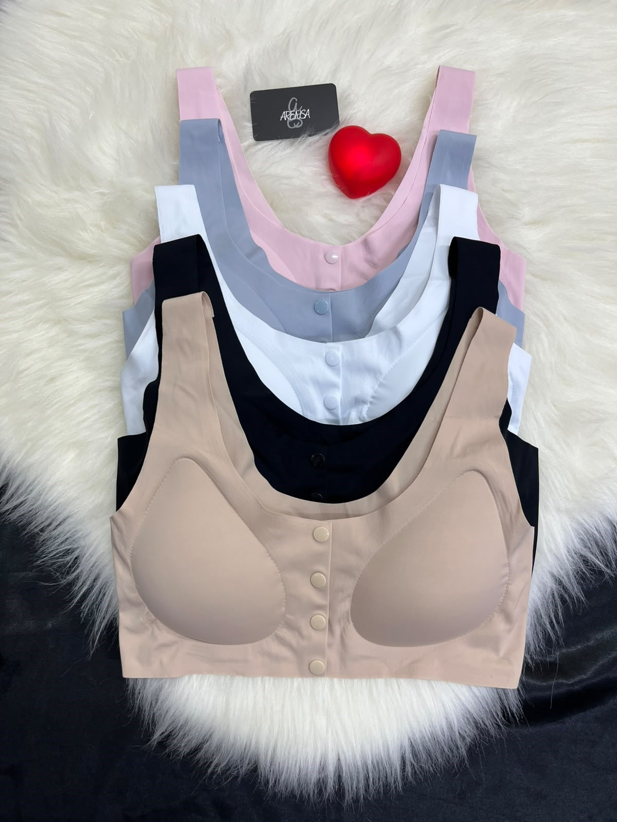 5 Adet Dolgusuz Düğmeli Lazer Kesim Bralet Set