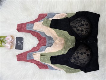 5 Adet Desenli Dolgusuz Düğmeli Lazer Kesim Bralet Set