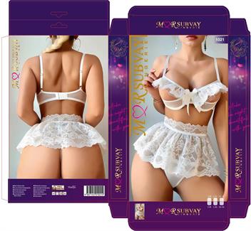 Beyaz Fantezi Takım 1021