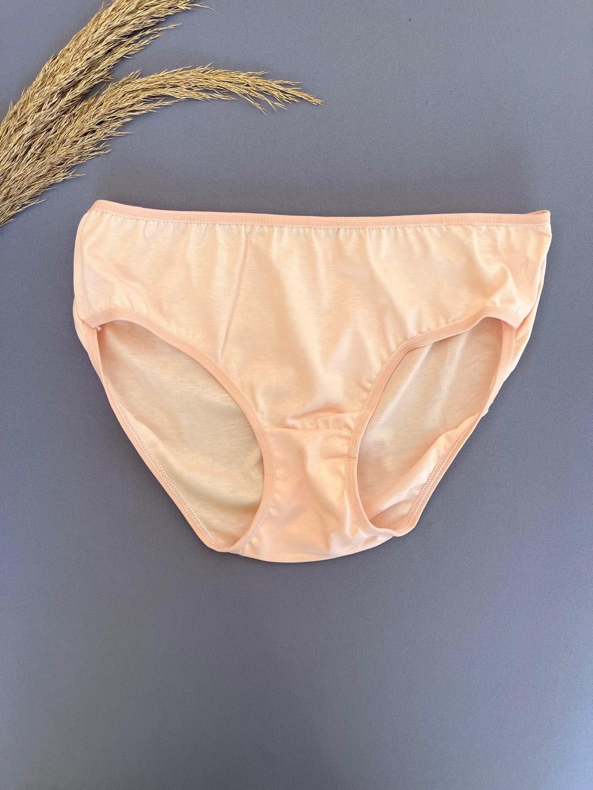 Pudra Pembe Esnek Penye Külot 