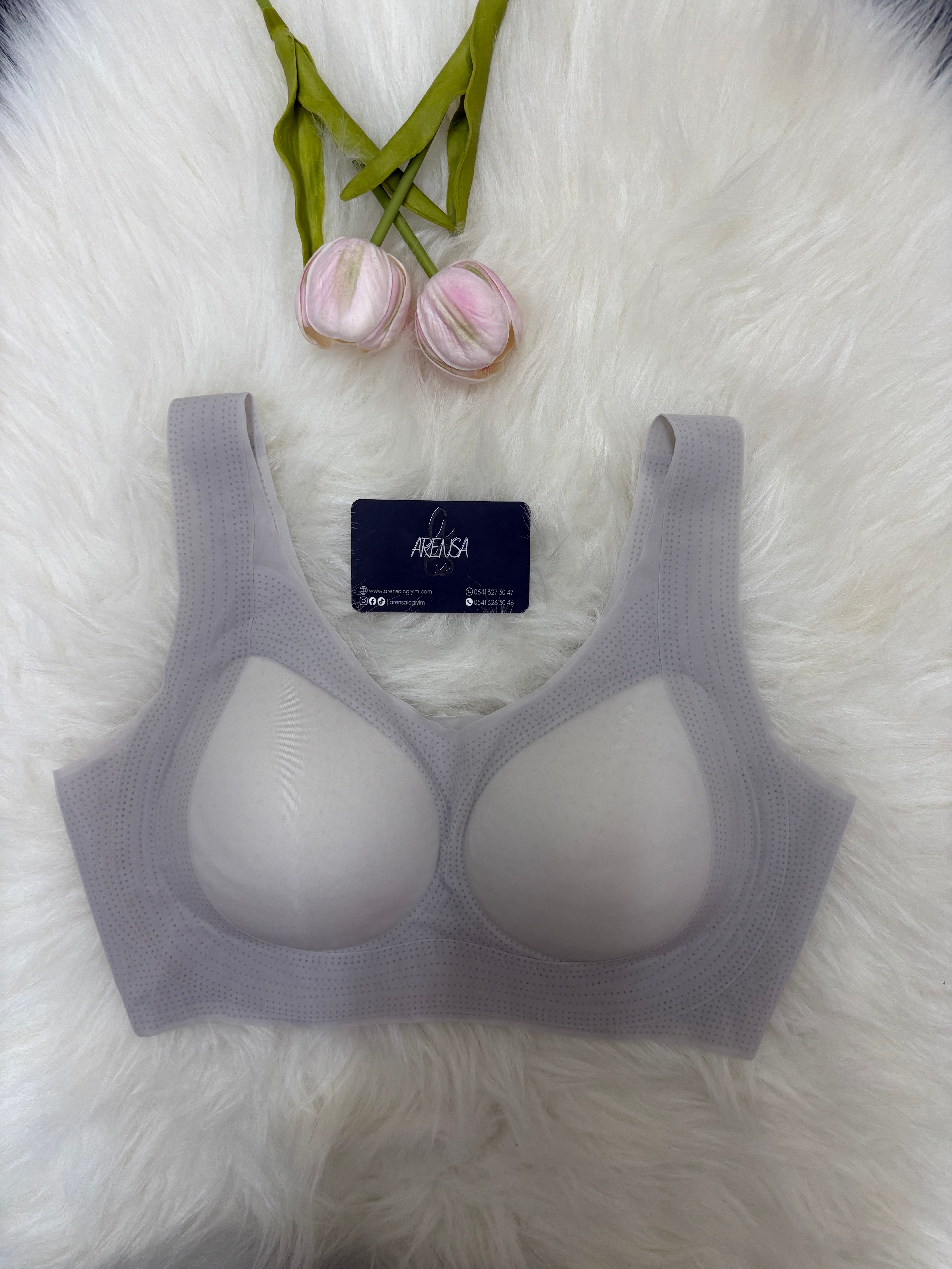 Yeşil Benekli Dolgusuz Kopçasız Kalın Askılı Lazer Kesim Bralet