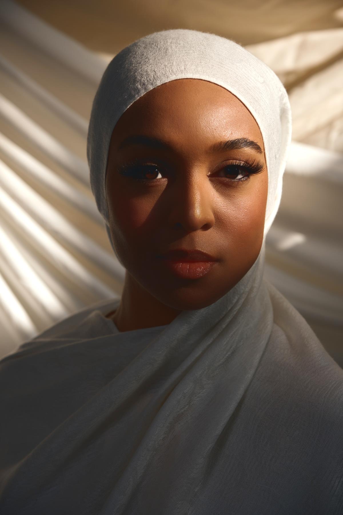 KAŞMİR DOKUMA ŞAL-BEYAZ