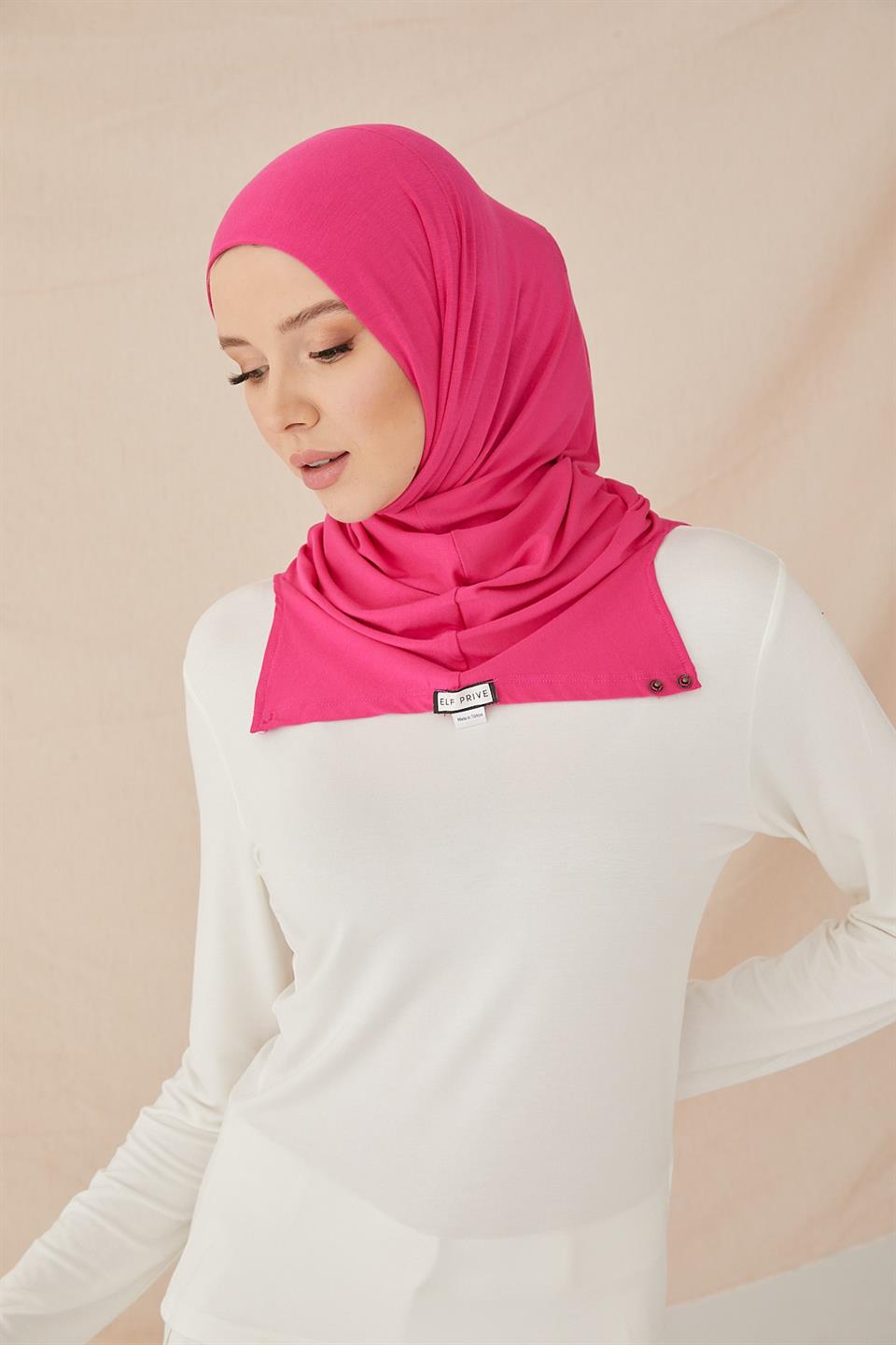 PREMIUM COMBED BONNET-FUCHSIA