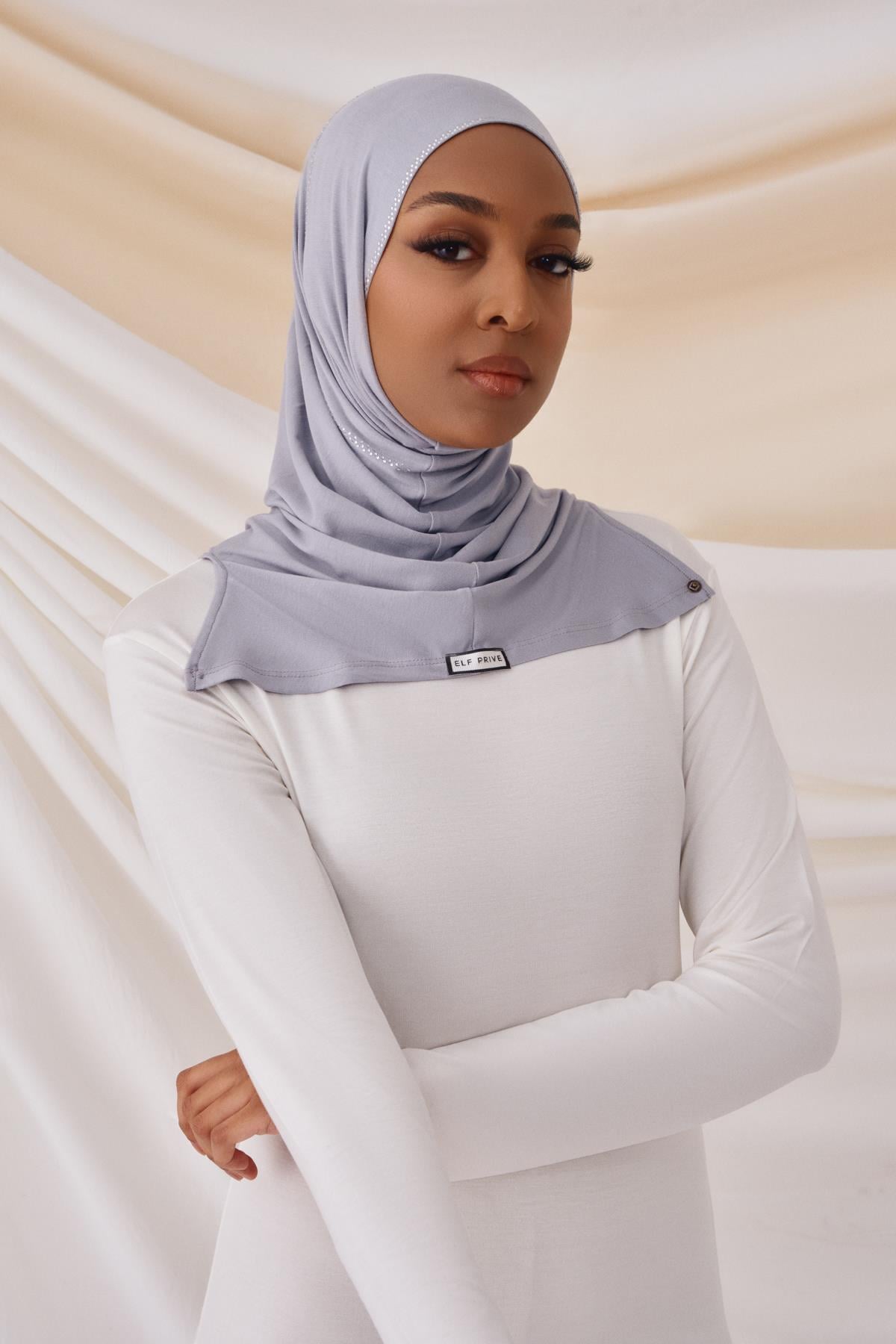 ŞERİT TAŞLI PENYE BONE-GRİ