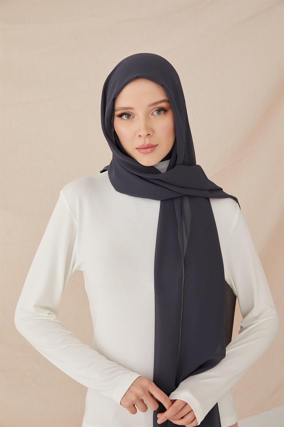 ŞİFONLU BONE ŞAL-ANTRASİT