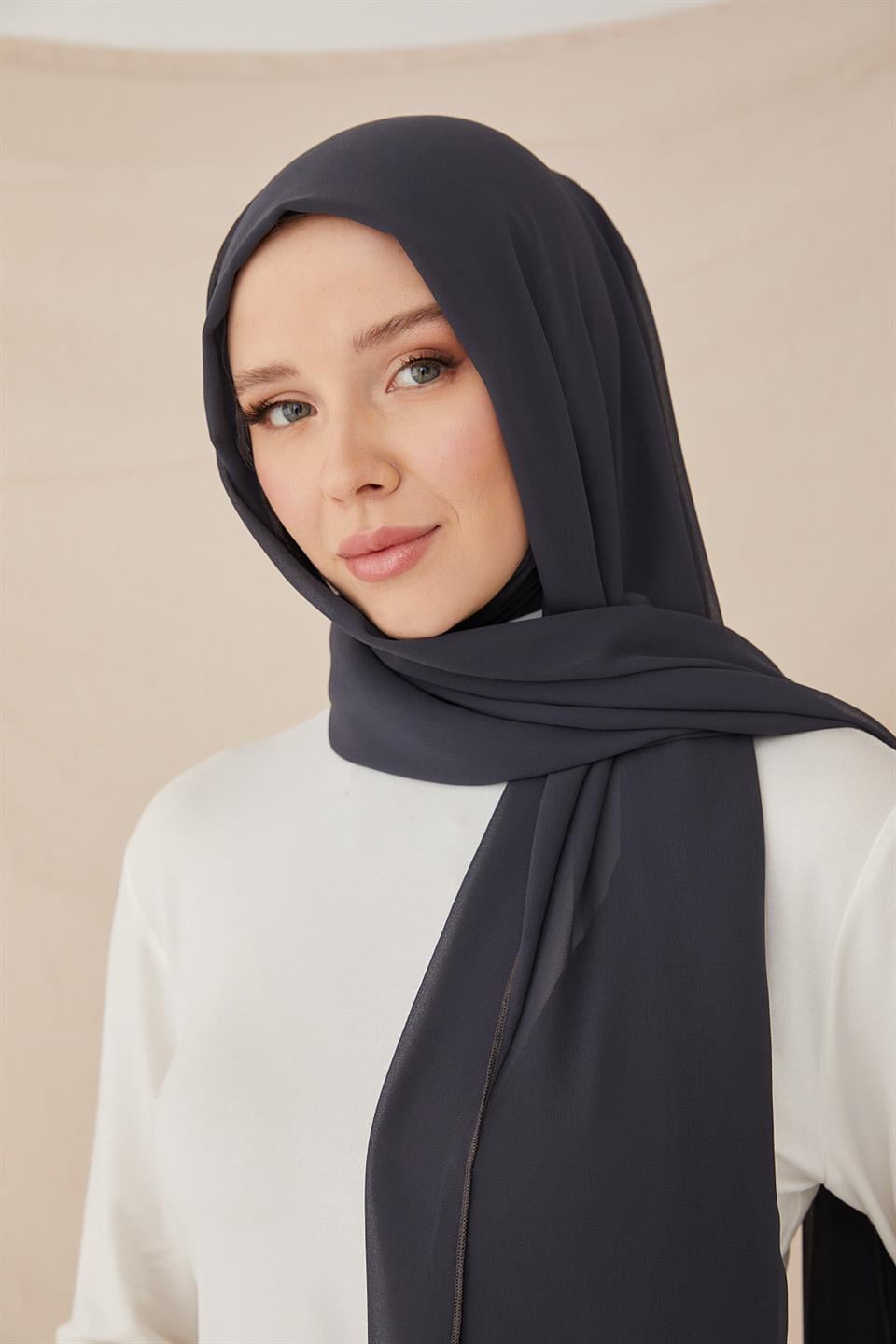 ŞİFONLU BONE ŞAL-ANTRASİT