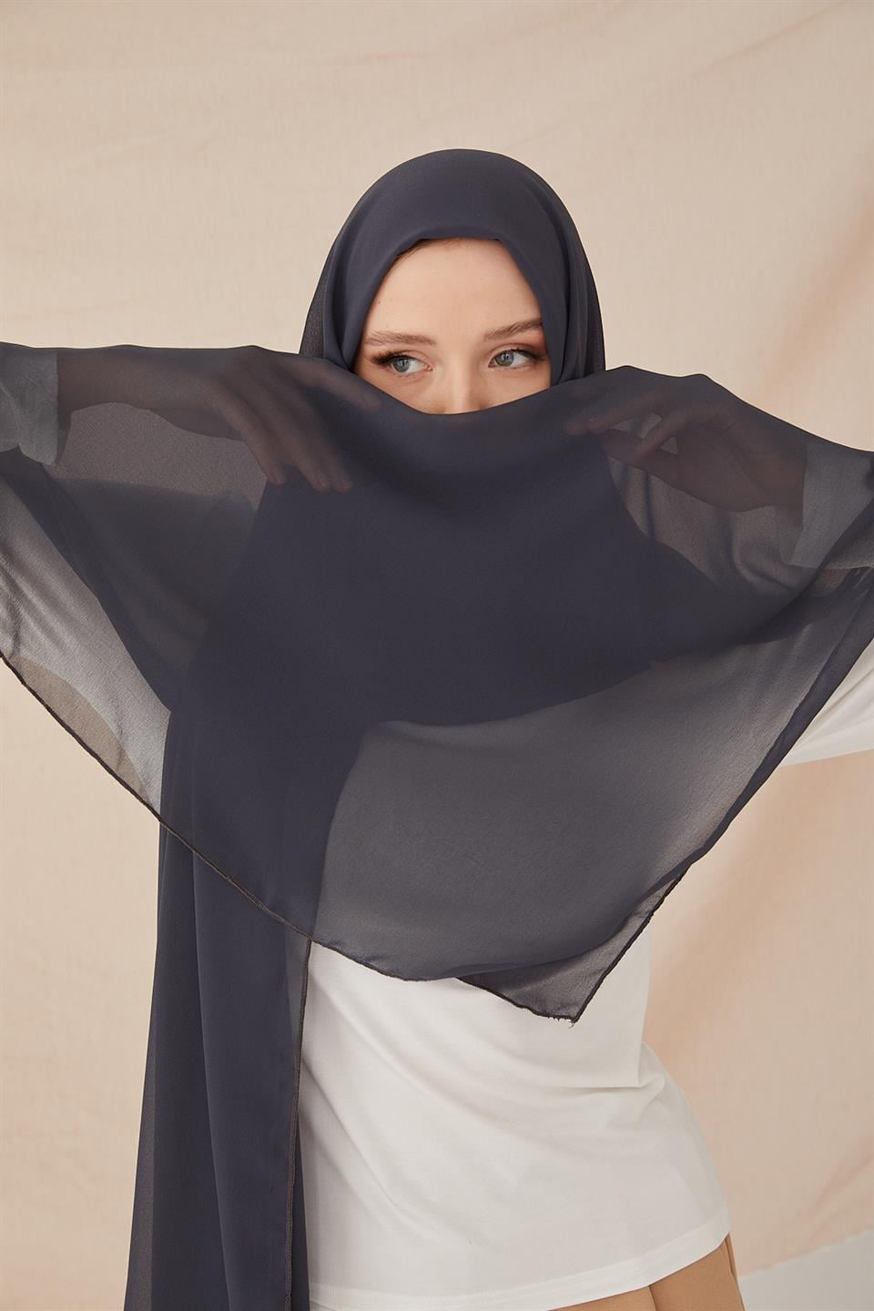 ŞİFONLU BONE ŞAL-ANTRASİT