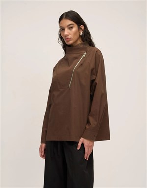 26SY208 BLUZ FERMUARLI