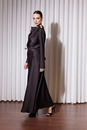 26SY5194MS SATİN GRACE ETEKLİ TAKIM