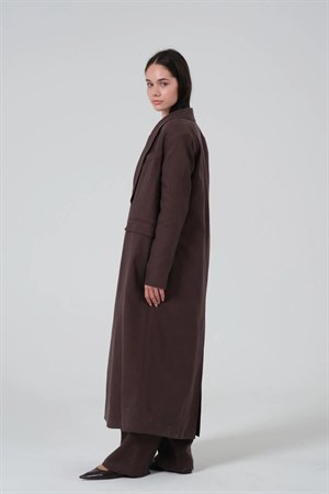 26SY609QQ LİN UZUN CEKET