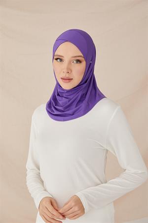 ÇAPRAZ HİJAB BONE-MOR