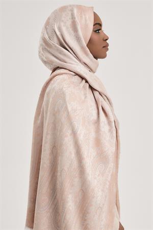 ETNİK KAŞMİR DOKUMA ŞAL-BEJ