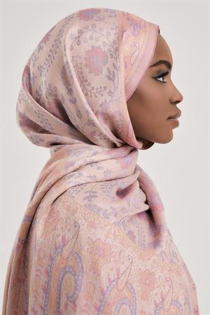 ETNİK KAŞMİR DOKUMA ŞAL-PUDRA