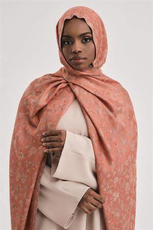 FLORAL KAŞMİR DOKUMA ŞAL-SOMON