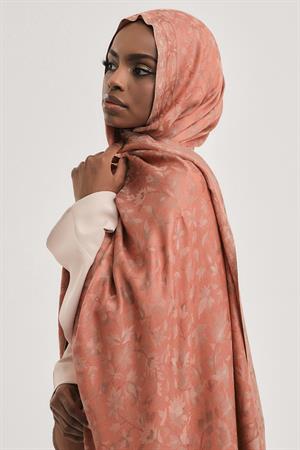 FLORAL KAŞMİR DOKUMA ŞAL-SOMON