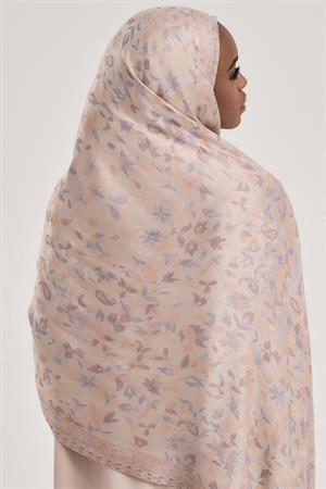 FLORAL KAŞMİR DOKUMA ŞAL-TAŞ