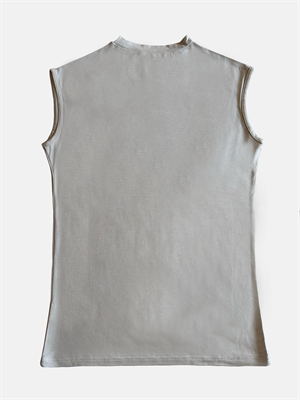 SLEEVELESS BODY-BEIGE