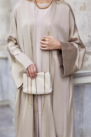 PREMIUM CASUAL ABAYA-BEIGE