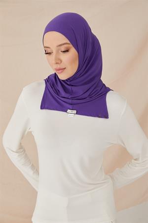 PREMIUM COMBED BONNET-PURPLE