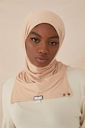 PREMIUM COMBED BONNET WITH SVAROVSKI-SKIN
