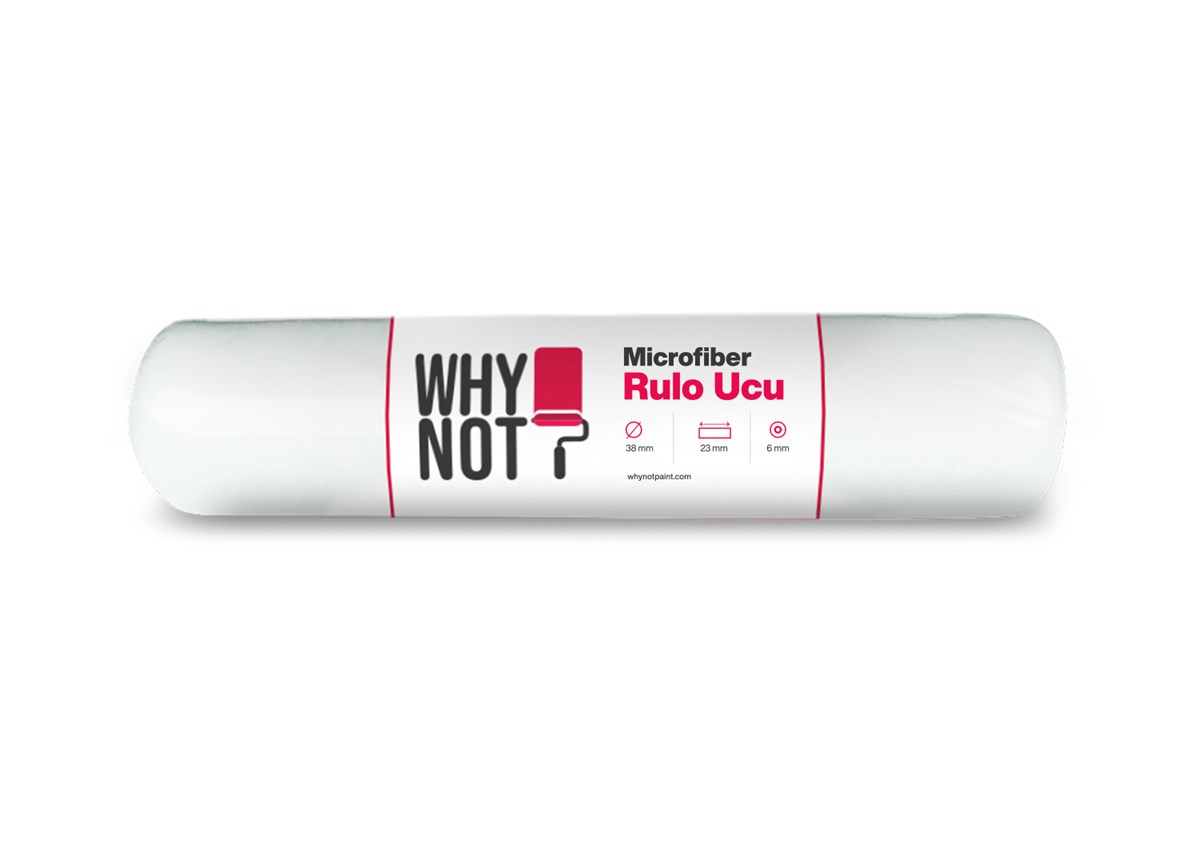 23 cm Beyaz Mikrofiber Rulo Yedeği