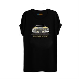 Tornio Retro Temalı Baskılı T-shirt-B