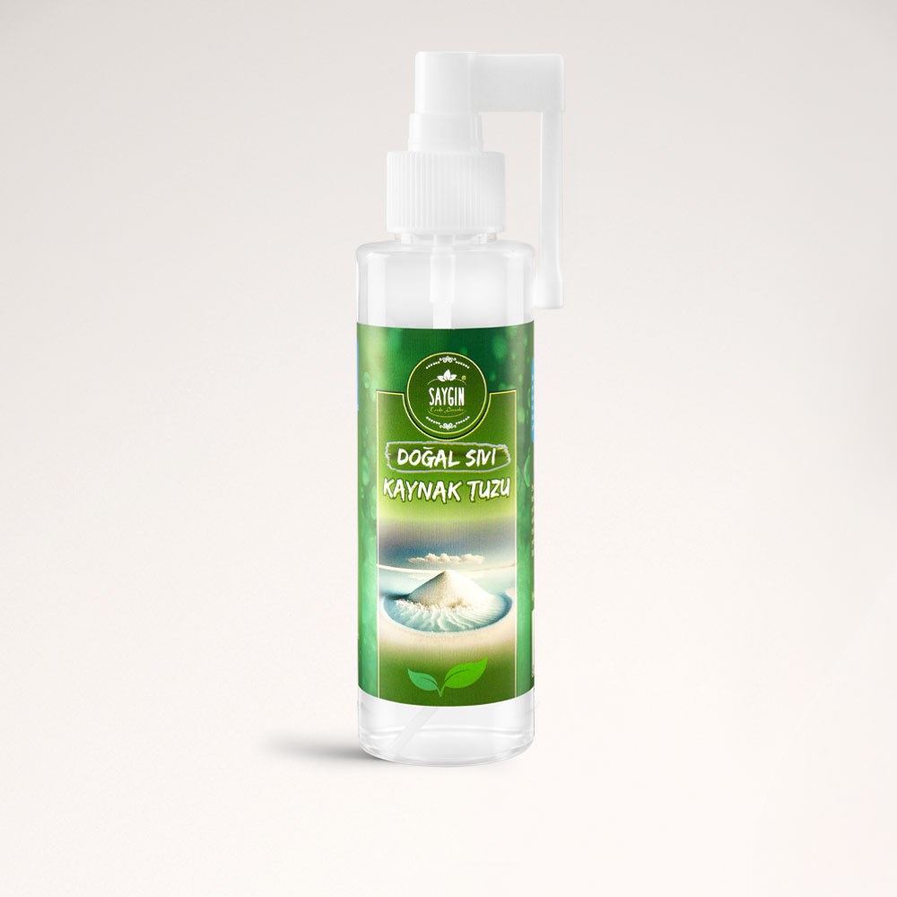 SAYGIN Doğal Sıvı Kaynak Tuzu 150 ml