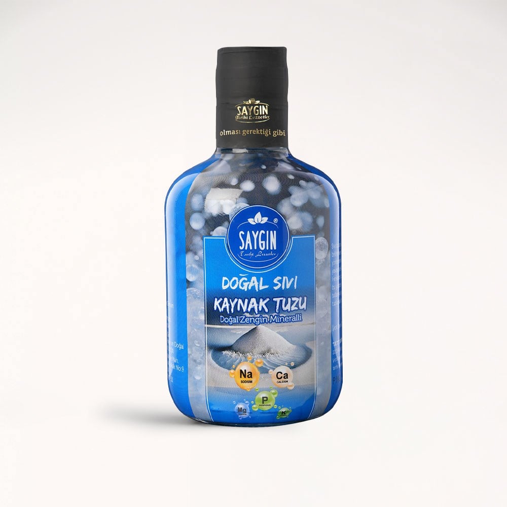 SAYGIN Doğal Sıvı Kaynak Tuzu 500 ml